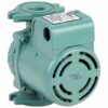 Hydronic Circulating Pump: Std, Taco, Flanged, 1/6 HP, 29 ft Max. Head, 6 3/8 in Face to Face