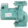 Hydronic Circulating Pump: Std, Taco, Flanged, 1/2 HP, 23 ft Max. Head, 8 1/2 in Face to Face