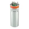 HUAREW 40+5 uF ±6% 40/5 MFD 370/440 VAC CBB65 Dual Run Start Round Capacitor for Condenser Straight Cool or Heat Pump Air Conditioner or AC Motor and Fan Starting  Home & Kitchen
