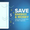 Filtrete 20x25x1 AC Furnace Air Filter, MERV 5, MPR 300, Capture Unwanted Particles, 3-Month Pleated 1-Inch Electrostatic Air Cleaning Filter, 6-Pack (Actual Size19.69x24.69x0.81 in) - - Image 9