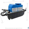 Supplying Demand CP230 SPCP230 HVAC Condensate Pump 230V with 80dB Audible Alarm - - Image 7