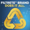Filterbuy 20x25x1 Air Filter MERV 8 Dust Defense (4-Pack), Pleated HVAC AC Furnace Air Filters Replacement (Actual Size 19.50 x 24.50 x 0.75 Inches) - Replacement Furnace Filters - - Image 7