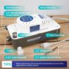 Aquastrong 1/38 HP 85 GPH HAVC Condensate Pump, 115V/230V, Automatic Safety Switch, AC Condensate Removal for Air Conditioner, Furnace, Dehumidifier, 3.3' Power Cord  Industrial & Scientific - Image 5