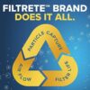 Filtrete 20x25x1 AC Furnace Air Filter, MERV 5, MPR 300, Capture Unwanted Particles, 3-Month Pleated 1-Inch Electrostatic Air Cleaning Filter, 6-Pack (Actual Size19.69x24.69x0.81 in) - - Image 7
