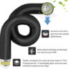 Rubber-Cal "HVAC Insulated-Flex" Ducting Ventilation Duct Hose, 4-Inch by 25-Feet  Tools & Home Improvement - Image 6